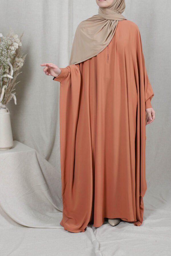 Robe Hijab à capuche pour femme, type abaya, khimar – Image 2