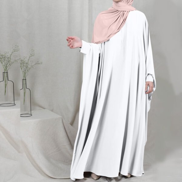 Robe Hijab à capuche pour femme, type abaya, khimar – Image 7
