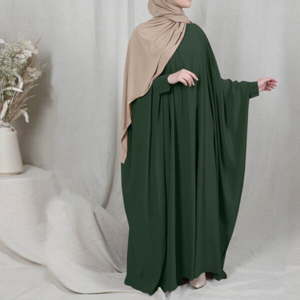 Robe Hijab à capuche pour femme, type abaya, khimar – Image 8