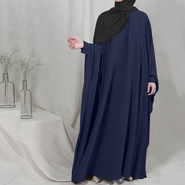 Robe Hijab à capuche pour femme, type abaya, khimar – Image 10