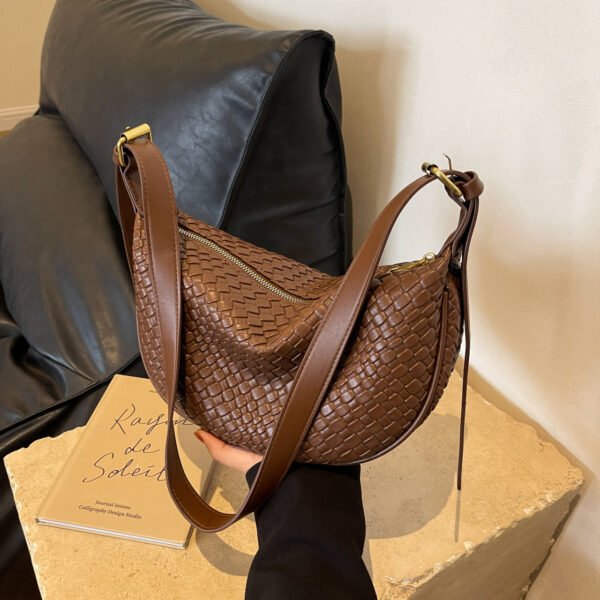 Sac à bandoulière décontracté en forme de boulette – Image 8