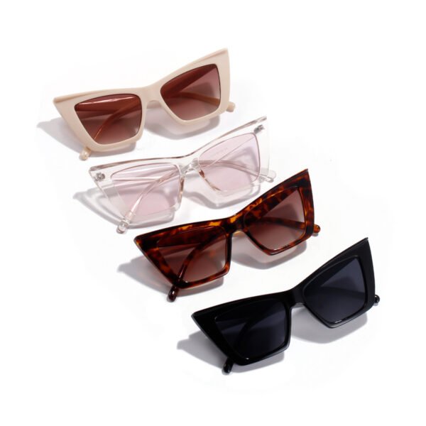 Lunettes œil de chat triangulaires – Image 2