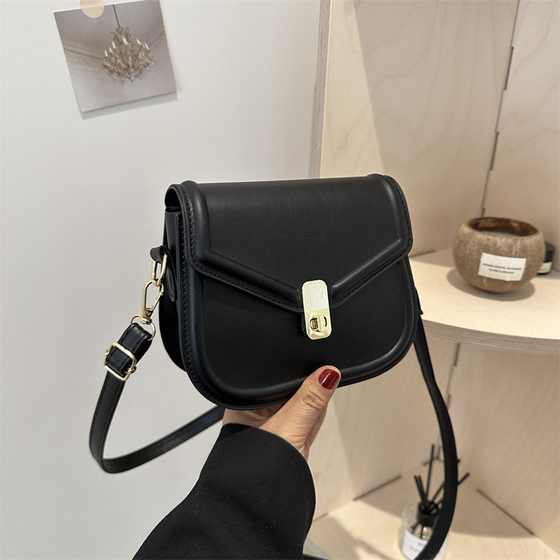 Sac messager à bandoulière avec texturé de niche