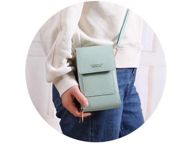 Sac bandoulière pour téléphone à écran tactile pour femme – Image 2