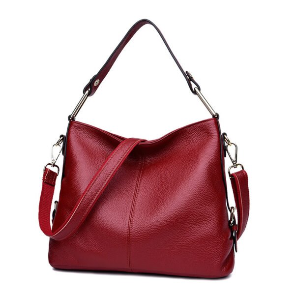 Sac à bandoulière en cuir véritable – Élégance et praticité au quotidien – Image 5
