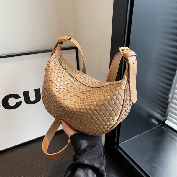 Sac à bandoulière décontracté en forme de boulette