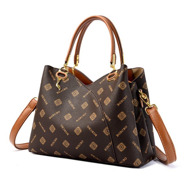 Grand sac messager rétro pour femme – Image 2