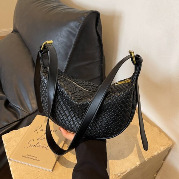 Sac à bandoulière décontracté en forme de boulette – Image 9