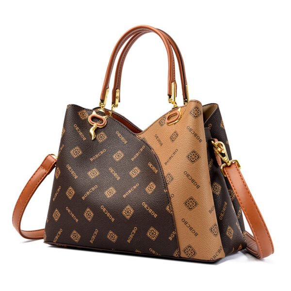 Grand sac messager rétro pour femme – Image 4