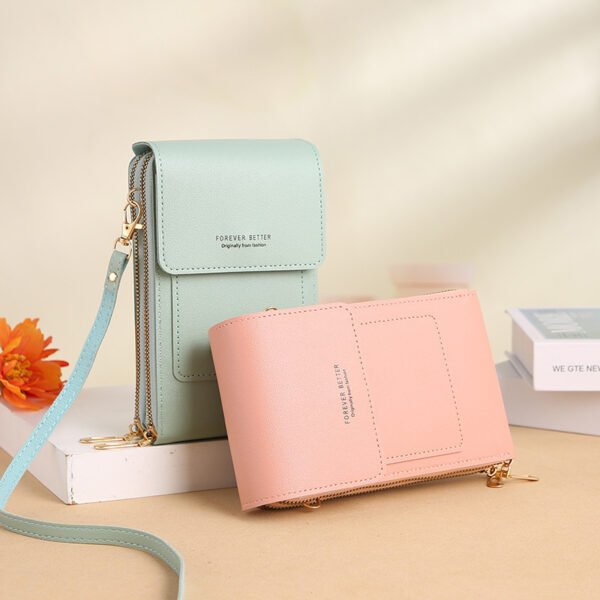 Sac bandoulière pour téléphone à écran tactile pour femme – Image 9