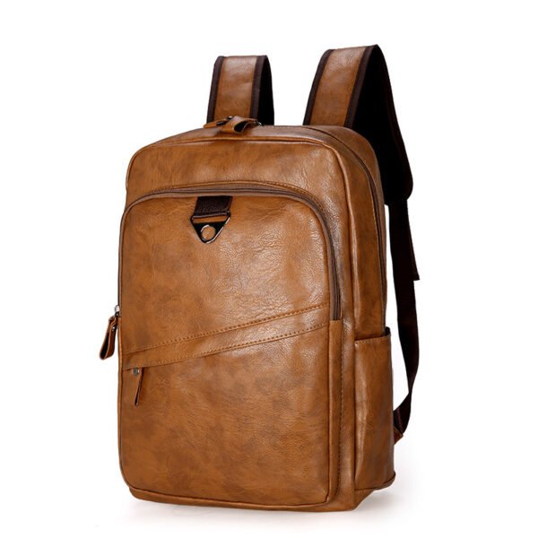 Sac à dos de style coréen pour homme, en PU – Image 5