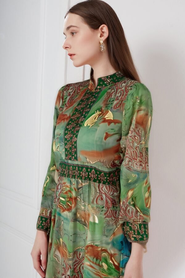 Robe vert