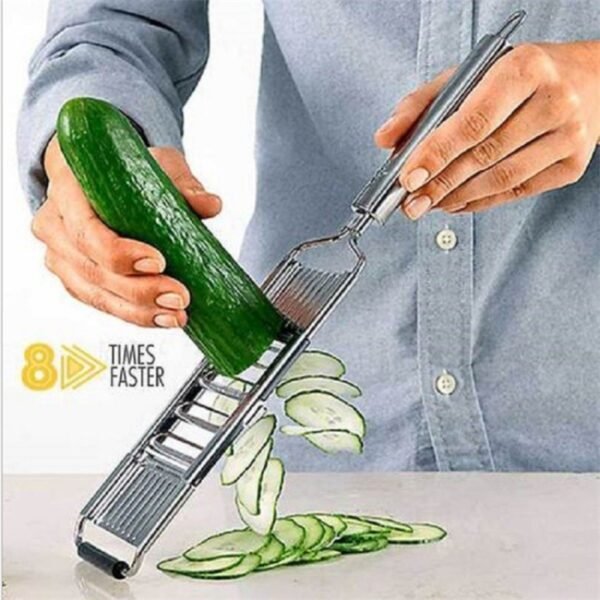 Coupe-légumes professionnel en acier inoxydable